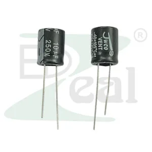 10UF 250V 10x13MM JWCO Electrolytic Capacitors KM Series