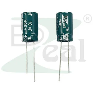 10UF 400V 10x17MM Edzeal Electrolytic Capacitor