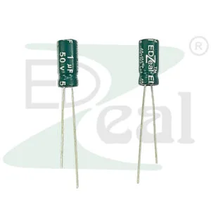 1UF 50V 5x11MM Edzeal Electrolytic Capacitor