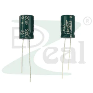220UF 35V 8x12MM Edzeal Electrolytic Capacitor