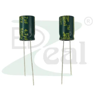 4.7UF 500V 8x12MM Edzeal Electrolytic Capacitor
