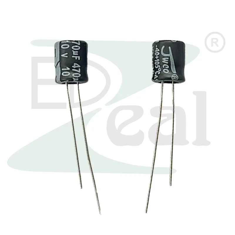 470UF 10V 6.3x7MM JWCO Electrolytic Capacitors KM Series