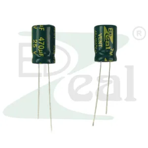470UF 25V 8x12MM Edzeal Electrolytic Capacitor