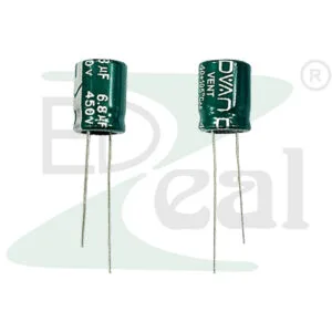 6.8UF 450V 10x13MM Dvan Electrolytic Capacitor