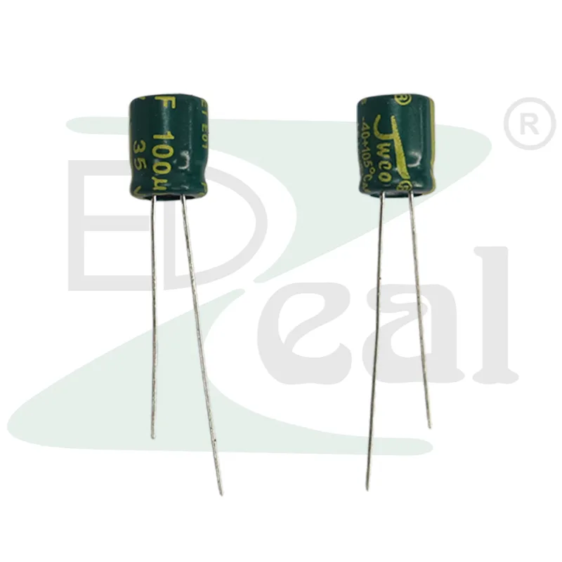 100UF 35V 6.3x7MM JWCO Electrolytic Capacitors LF Series