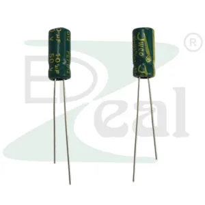 10UF 50V 5x11MM JWCO Electrolytic Capacitors LF Series