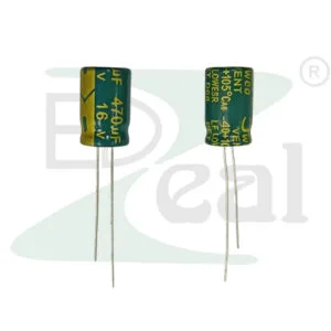 470UF 16V 8x12MM JWCO Electrolytic Capacitors LF Series