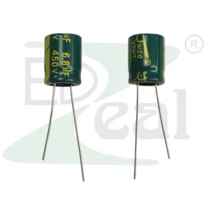 6.8UF 450V 10x13MM JWCO Electrolytic Capacitors LF Series