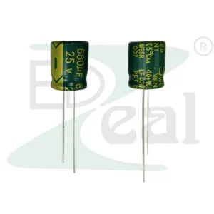 680UF 25V  10x17MM JWCO Electrolytic Capacitors LF Series