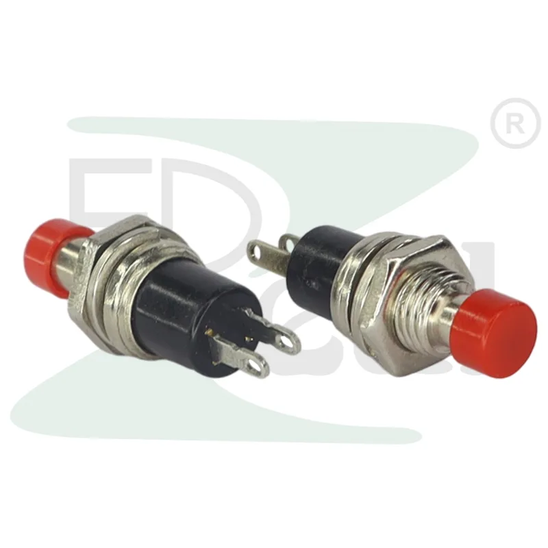 Push Button Switch PBS110 Red 8mm