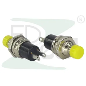 Push Button Switch PBS110 Yellow 8mm
