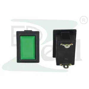 Push Button Switch RS 11 Push to On Green