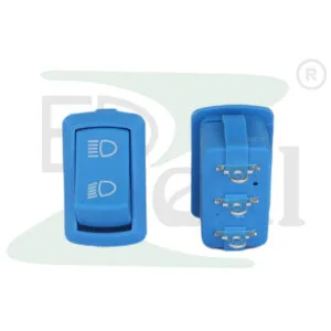 Push Button Switch TOY ON OFF BLUE 3PIN