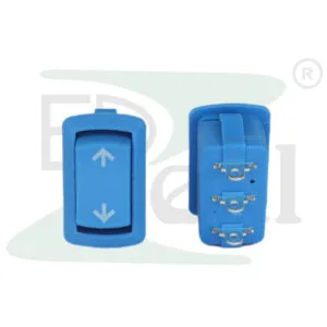 Push Button Switch TOY ON OFF ON 3 WAY BLUE 3PIN