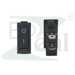Rocker Cooler Switch Black 2 Pin On Off Copper