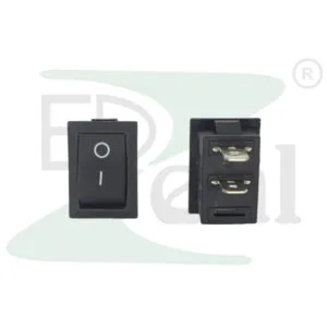 Rocker Switch 12 2 Pin Black On Off Copper