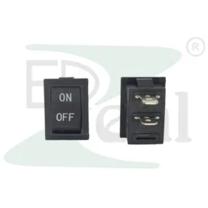 Rocker Switch 12 2 Pin Black On Off Written Copper