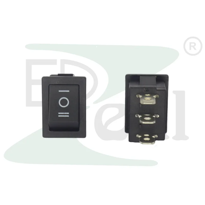 Rocker Switch 12 3 Pin Black 3 Way Iron