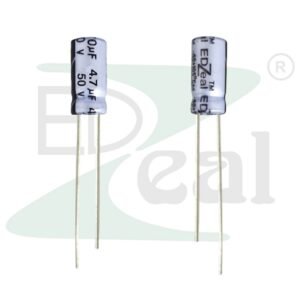 4.7uf 50V 5x11mm Edzeal Electrolytic Capacitor