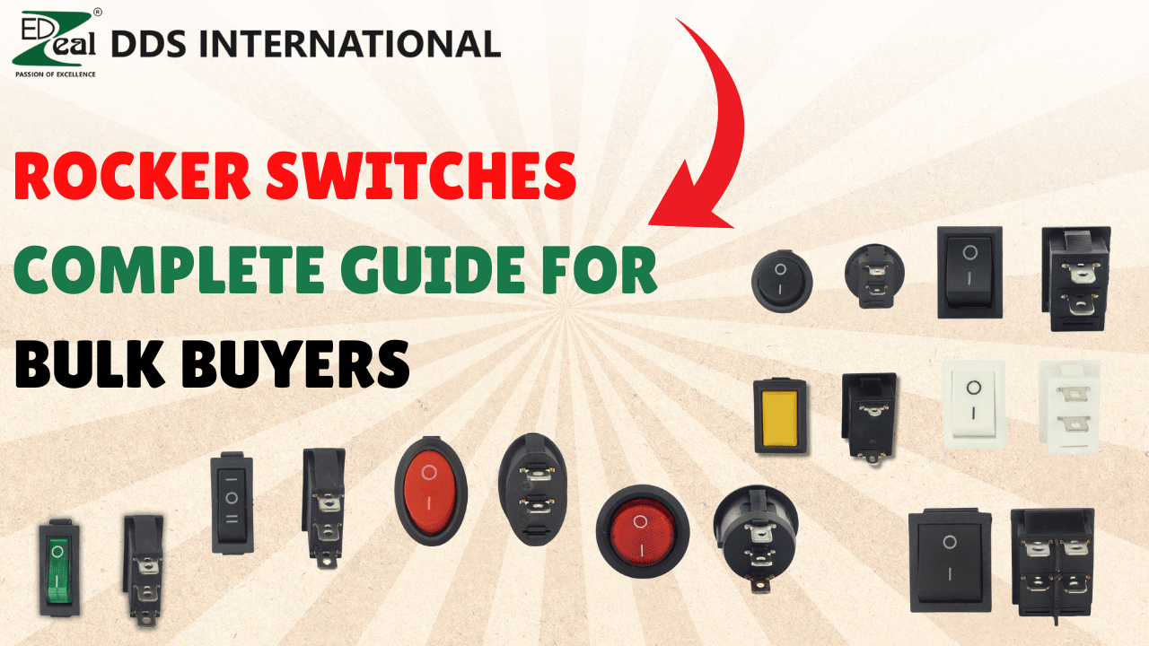High-quality industrial rocker switches for OEM applications