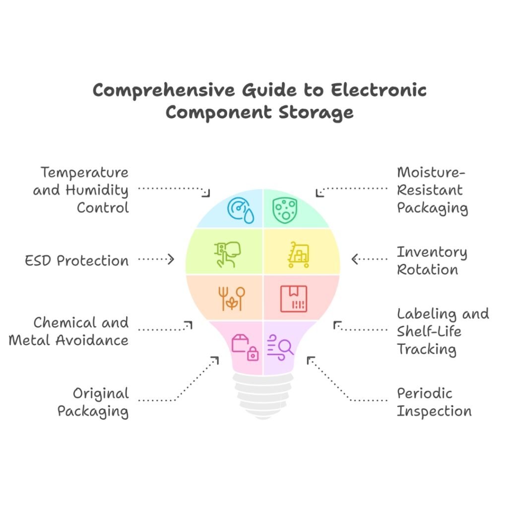 How to Maintain Component Quality During Long-Term Storage