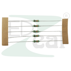 18K Ohm 1/4W through hole resistor with color bands brown-grey-orange-gold