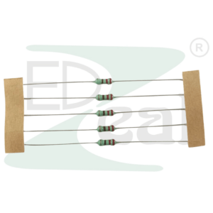 220 Ohm 5% 1/4W Through Hole Carbon Film Axial Resistor - Red Red Brown Gold Color Code