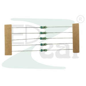 680 Ohm 680R 680E 5% 1/4W CFR Carbon Film Through Hole Axial Resistor - Blue Grey Brown Gold