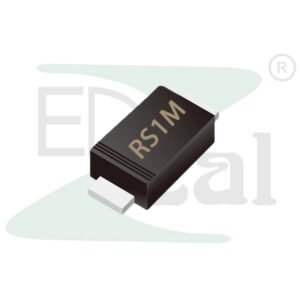 RS1M SMD Bridge Rectifier Diode 46 MIL SOP-4 Package Front View