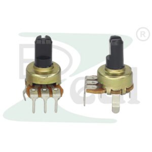 50K 3Pin Tone Potentiometer B50K rotary knob front view