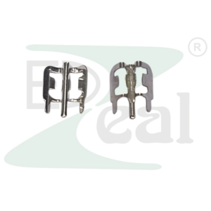 AC Clip Small M 3 Pin Connector Mold Height 6.0mm PCB Power Connector