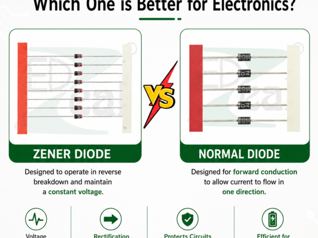 Zener Diode vs Normal Diode: Which One is Better for Electronics?