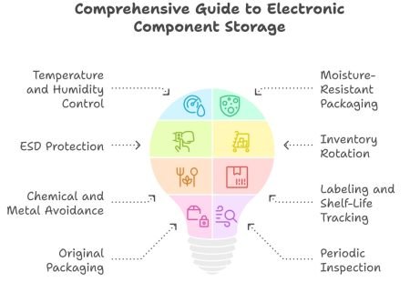 How to Maintain Component Quality During Long-Term Storage