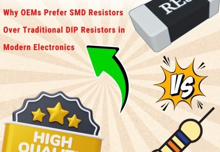 Why SMD Resistors Are Replacing DIP Resistors in Modern Electronics – A Must-Know for OEMs